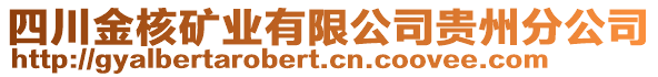 四川金核礦業(yè)有限公司貴州分公司