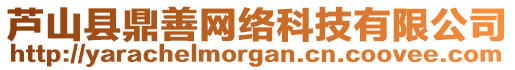 蘆山縣鼎善網(wǎng)絡(luò)科技有限公司