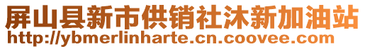 屏山縣新市供銷社沐新加油站