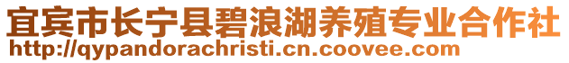 宜賓市長寧縣碧浪湖養(yǎng)殖專業(yè)合作社