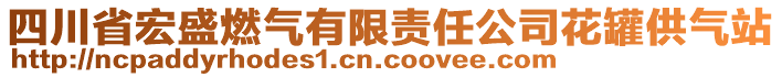 四川省宏盛燃氣有限責(zé)任公司花罐供氣站