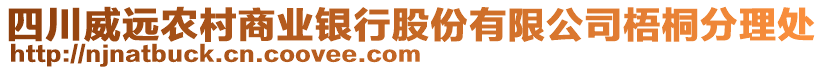 四川威遠(yuǎn)農(nóng)村商業(yè)銀行股份有限公司梧桐分理處