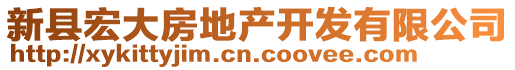 新县宏大房地产开发有限公司