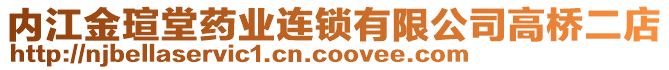 內(nèi)江金瑄堂藥業(yè)連鎖有限公司高橋二店