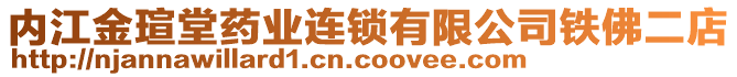 內(nèi)江金瑄堂藥業(yè)連鎖有限公司鐵佛二店