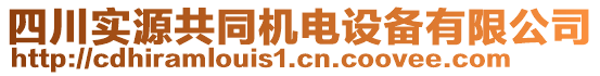 四川實源共同機電設備有限公司