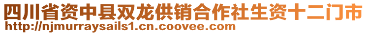 四川省資中縣雙龍供銷合作社生資十二門市