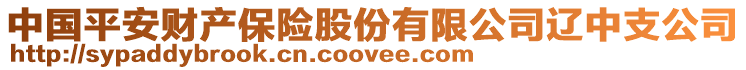 中國(guó)平安財(cái)產(chǎn)保險(xiǎn)股份有限公司遼中支公司