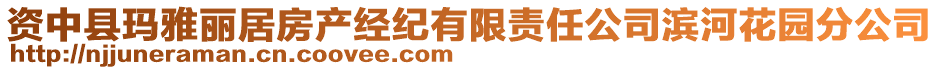 資中縣瑪雅麗居房產(chǎn)經(jīng)紀(jì)有限責(zé)任公司濱河花園分公司