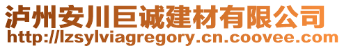 瀘州安川巨誠建材有限公司