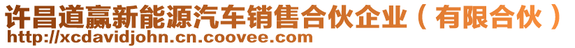 許昌道贏新能源汽車(chē)銷(xiāo)售合伙企業(yè)（有限合伙）