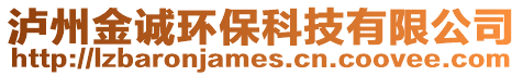 瀘州金誠環(huán)保科技有限公司