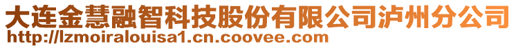 大連金慧融智科技股份有限公司瀘州分公司