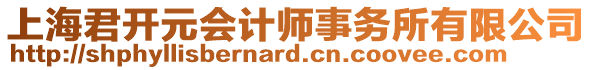 上海君開元會計(jì)師事務(wù)所有限公司