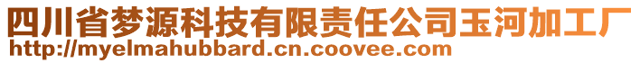 四川省夢源科技有限責(zé)任公司玉河加工廠