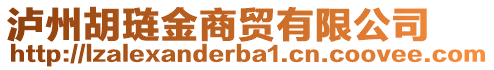 泸州胡琏金商贸有限公司