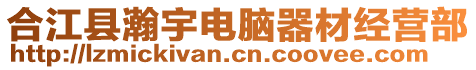 合江縣瀚宇電腦器材經(jīng)營(yíng)部