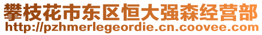 攀枝花市東區(qū)恒大強(qiáng)森經(jīng)營(yíng)部