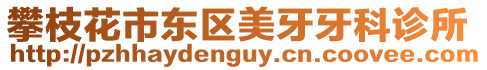 攀枝花市東區(qū)美牙牙科診所