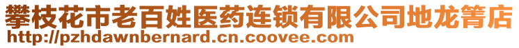 攀枝花市老百姓醫(yī)藥連鎖有限公司地龍?bào)涞? style=