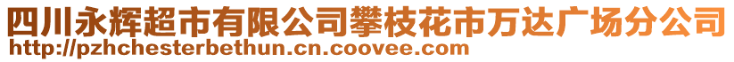 四川永輝超市有限公司攀枝花市萬達廣場分公司