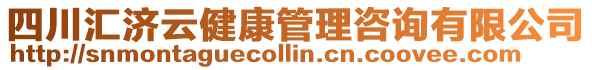 四川匯濟云健康管理咨詢有限公司