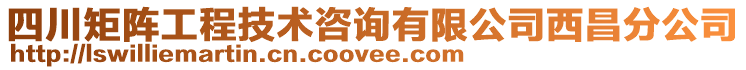 四川矩陣工程技術咨詢有限公司西昌分公司