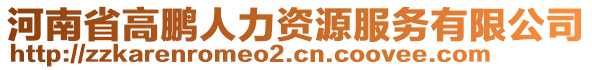 河南省高鵬人力資源服務(wù)有限公司