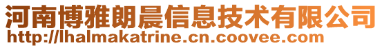 河南博雅朗晨信息技術有限公司