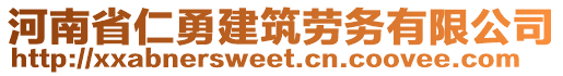 河南省仁勇建筑勞務有限公司