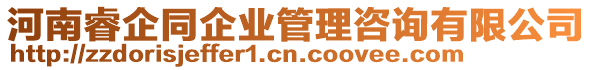 河南睿企同企業(yè)管理咨詢有限公司