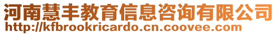 河南慧豐教育信息咨詢有限公司