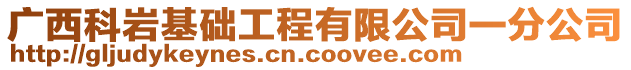 廣西科巖基礎工程有限公司一分公司