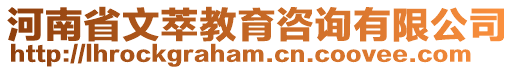 河南省文萃教育咨詢有限公司