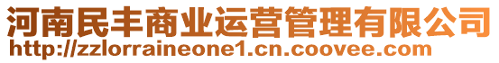 河南民豐商業(yè)運營管理有限公司