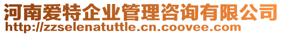 河南愛特企業(yè)管理咨詢有限公司