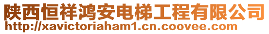 陜西恒祥鴻安電梯工程有限公司