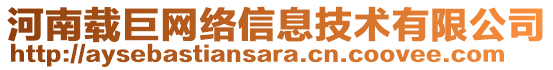 河南載巨網(wǎng)絡(luò)信息技術(shù)有限公司