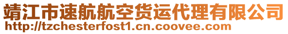 靖江市速航航空貨運(yùn)代理有限公司