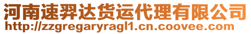 河南速羿達貨運代理有限公司