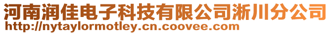 河南潤佳電子科技有限公司淅川分公司