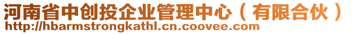 河南省中創(chuàng)投企業(yè)管理中心（有限合伙）