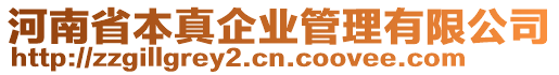 河南省本真企業(yè)管理有限公司