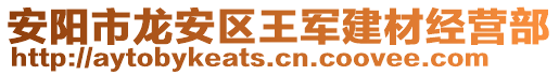 安阳市龙安区王军建材经营部