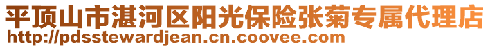 平頂山市湛河區(qū)陽(yáng)光保險(xiǎn)張菊專屬代理店