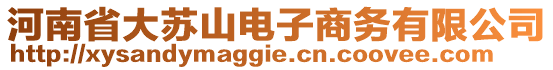 河南省大蘇山電子商務(wù)有限公司