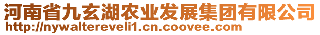 河南省九玄湖農業(yè)發(fā)展集團有限公司