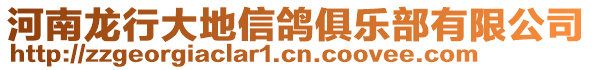 河南龍行大地信鴿俱樂部有限公司