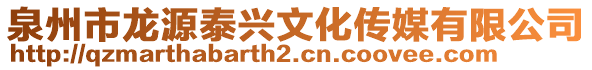 泉州市龍源泰興文化傳媒有限公司