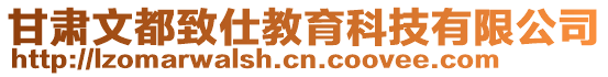 甘肅文都致仕教育科技有限公司